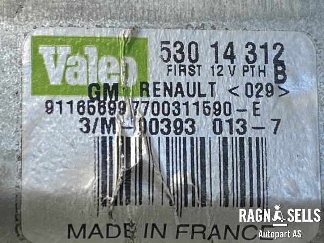 Viskermotor bakrute til Renault Trafic 2014-->>  (VALEO|7700311690-E|)