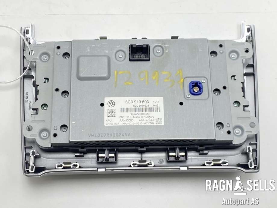 Bilstereo navigasjon til VW Polo 2014-2017 (Type V, Fase 2)  (6C0 919 603|)