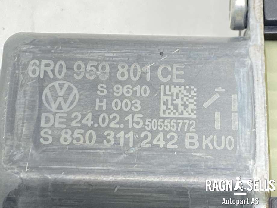 Ruteheis venstre foran til VW Polo 2014-2017 (Type V, Fase 2)  (6R0 959 801 CE|0 130 822 531|)