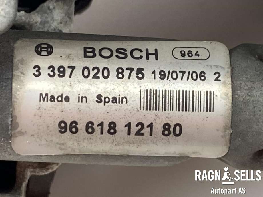 Viskermotor foran venstre til Peugeot 407 2004-2010  (BOSCH|3 397 020 875|96 618 121 80|0 390 241 968)