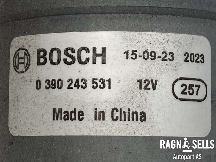 Viskermotor frontrute komplett m/overføring til Mini One/Cooper 2014-->> (F54-57) (F54-57) (BOSCH|61 61 5 A36 E79|7354288|0 390 243 531)