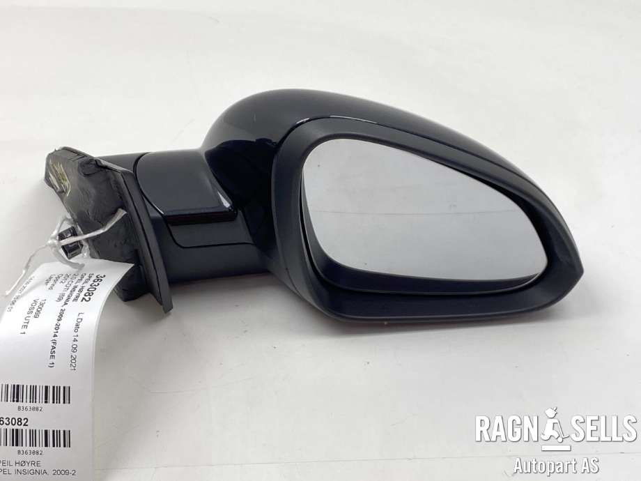 Speil høyre til Opel Insignia A 2009-2014  (6428291||13268766|13329081)