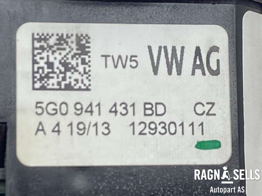 Bryter lys til VW Golf VII 2012-2017 (Fase 1)  (5G0 941 431 BD|)