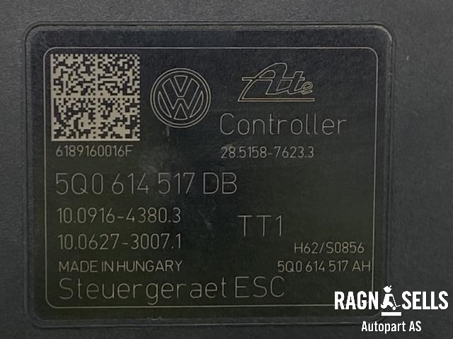 ABS sentral til VW e-Golf 2017-2020 (Fase 2)  (ATE|5Q0 614 517 DB|5Q0 614 517 AH|)