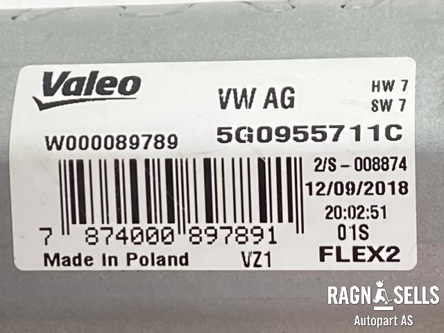 Viskermotor bakrute til VW e-Golf 2017-2020 (Fase 2)  (VALEO|5G0 955 711C|)