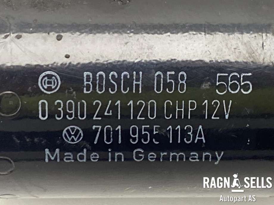 Viskermotor frontrute til VW Transporter / Caravelle 1990-2003 (T4) (T4) (BOSCH|701 955 113A|0 390 241 120|)