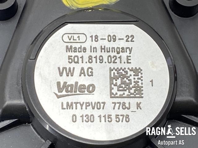 Varmeapparat motor til VW e-Golf 2017-2020 (Fase 2)  (VALEO|5Q1 819 021 E|0 130 115 576|5Q0 907 521 C)