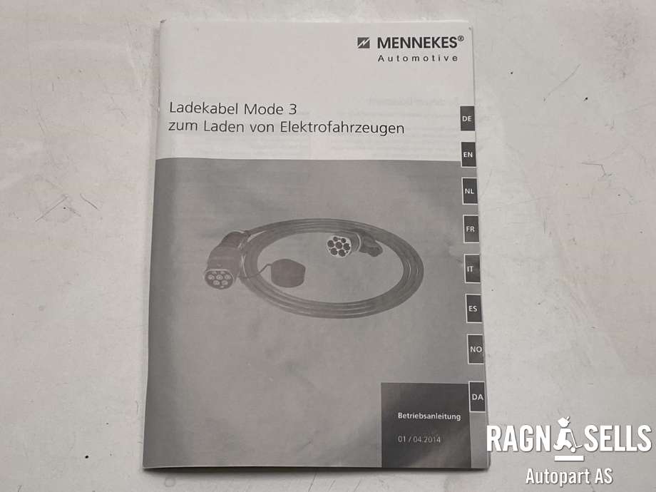Batterilader kabel til Mercedes B-Klasse 2011-2018 (W246) (W246) (MENNEKES|A 000 583 20 98|)