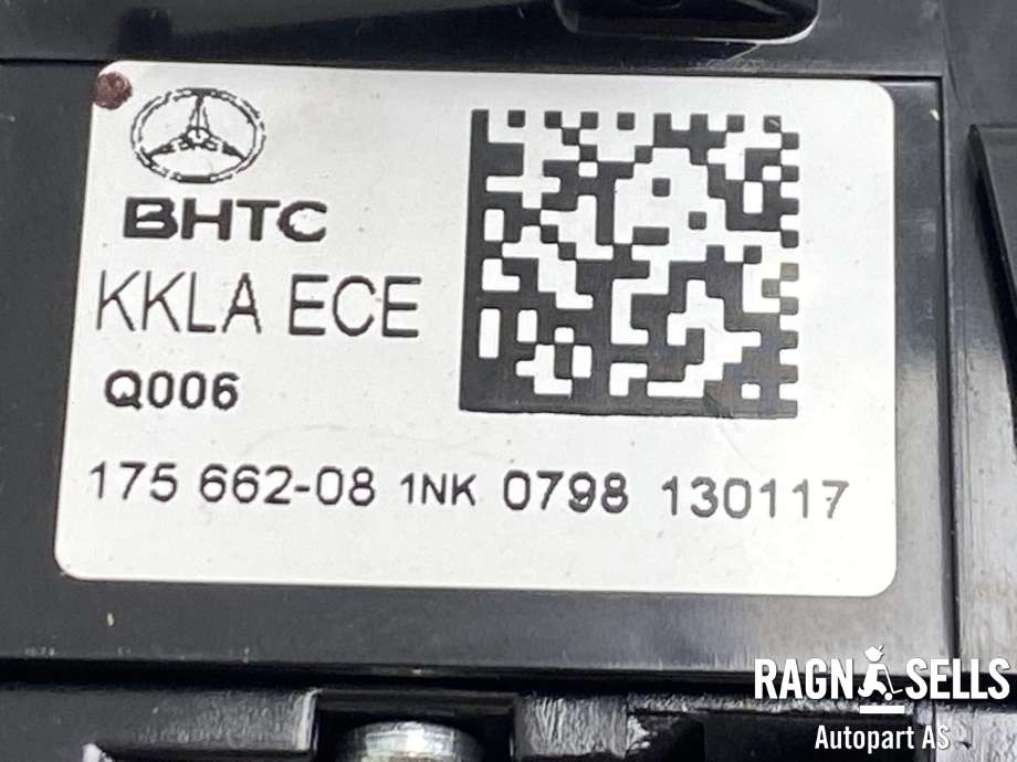 Varmeapparat betjening til Mercedes B-Klasse 2011-2018 (W246) (W246) (BHTC|A 242 900 93 01|A 242 901 03 00|175 662-08)