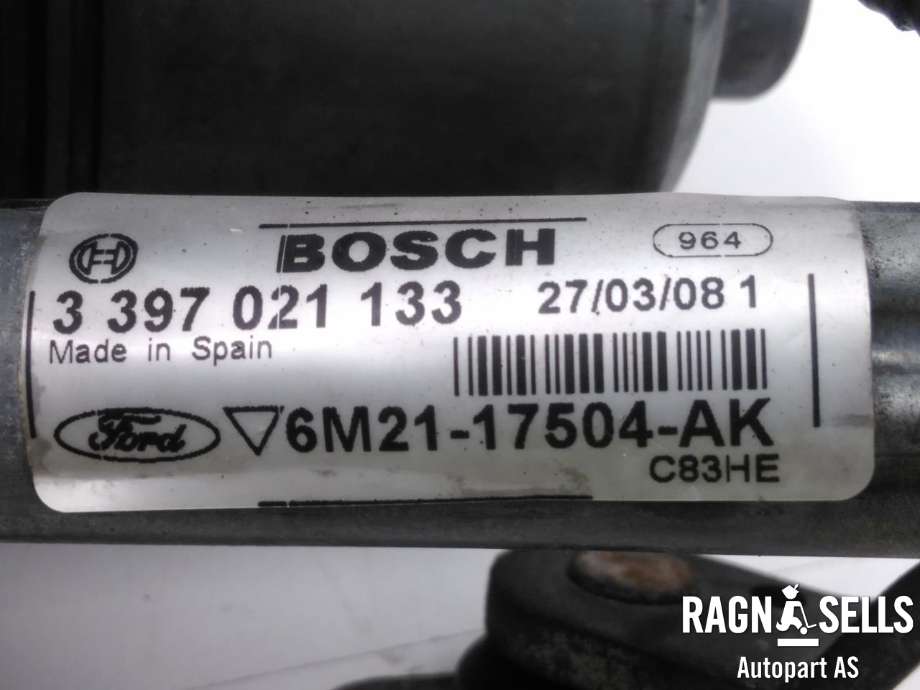 Viskerarm frontrute venstre til Ford S-Max 2006-2010 (Type I, Fase 1)  (BOSCH|1 397 220 602|3 397 021 133|6M21-17504-AK)
