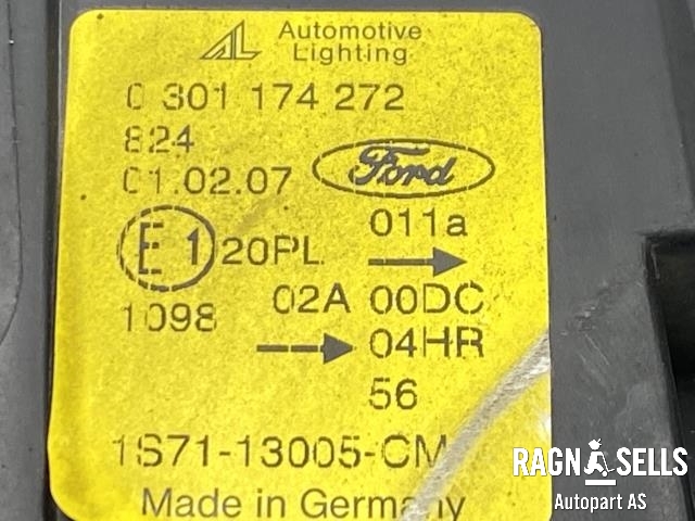Frontlykt høyre xenon til Ford Mondeo 2001-2007 (Type III)  (AUTOMOTIVE LIGHTING|1S71-13005-UF|1S71-13005-CM|1435622)