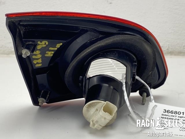Baklykt høyre indre til Nissan Qashqai 2007-2010 (Type I, Fase 1)  (26554JD85A|)