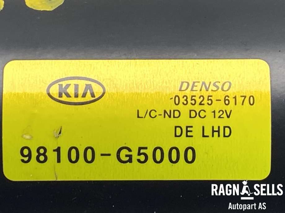 Viskermotor frontrute til Kia Niro 2016-2021  (DENSO|03523-6170|98100-G5000|)