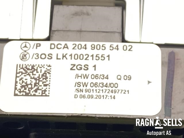 Bryter ruteheis førerdørspanel til Tesla Model X 2016-->>  (DCA 204 905 54 02|LK10021551|)