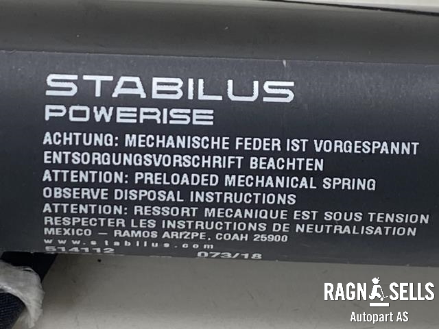 Diverse deler til Tesla Model X 2016-->>  (STABILUS|1063441-00-C|514112|)