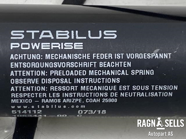Dørstopper til Tesla Model X 2016-->>  (STABILUS|1063441-00-C|514112|)