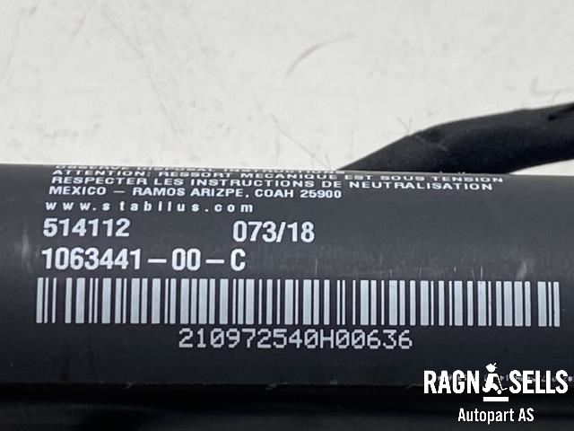 Dørstopper til Tesla Model X 2016-->>  (STABILUS|1063441-00-C|514112|)
