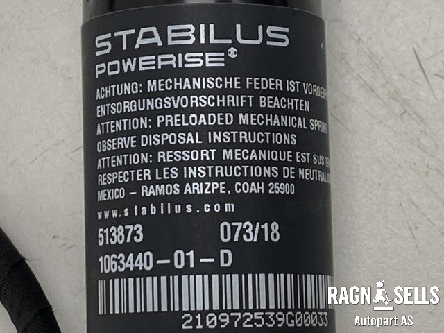 Diverse deler til Tesla Model X 2016-->>  (STABILUS|1063440-01-D|513873|)