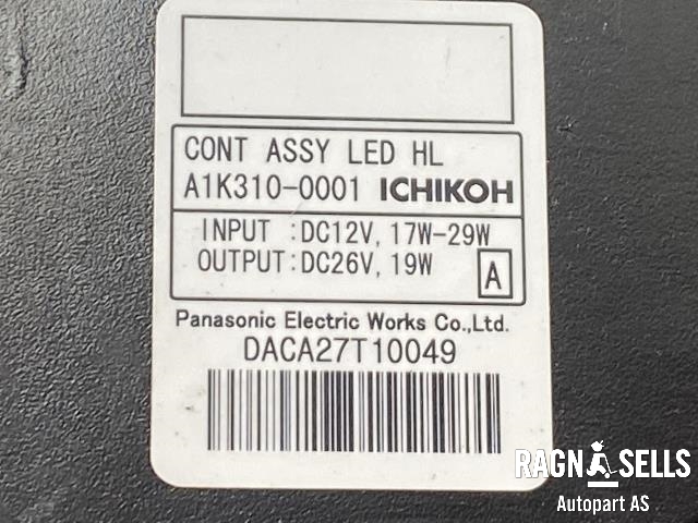 Frontlykt høyre full-LED til Nissan Leaf 2011-2017 (Type I)  (ICHIKOH|260103NA3C|A1K310-0001|)