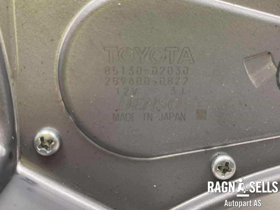 Viskermotor bakrute til Toyota Auris 2007-2010 (Type I, Fase 1)  (8513002030||2596000822)