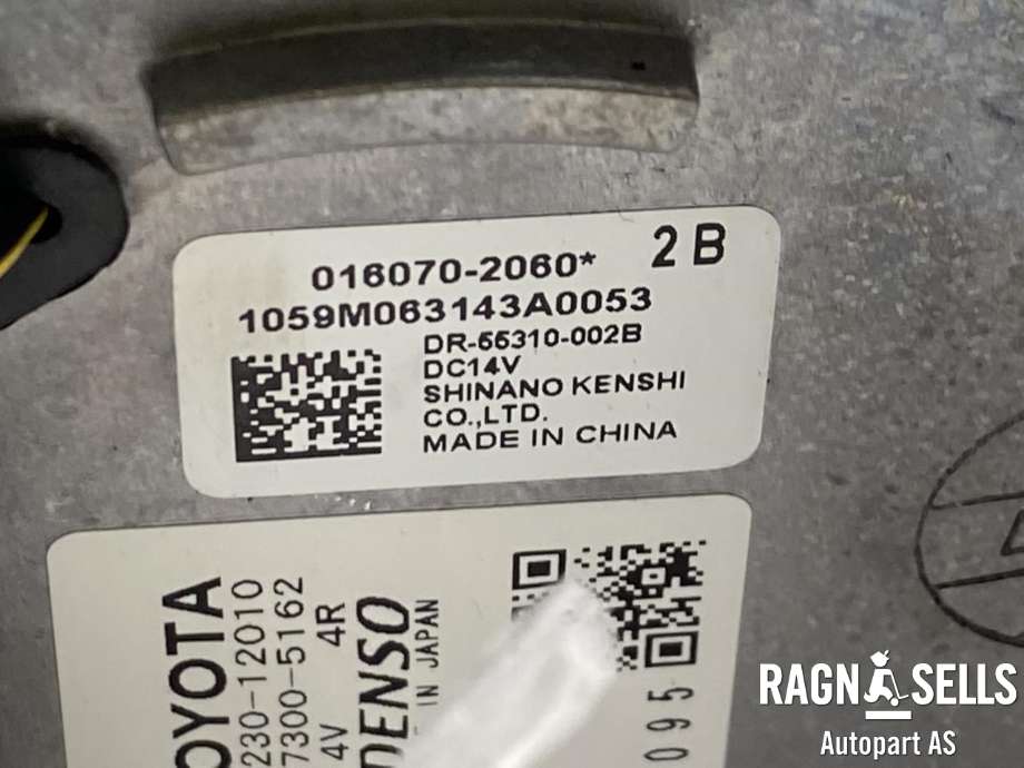 Batterivarmer/kjøl til Toyota Auris 2013-2015 (Type II, Fase 1)  (G923012010|)