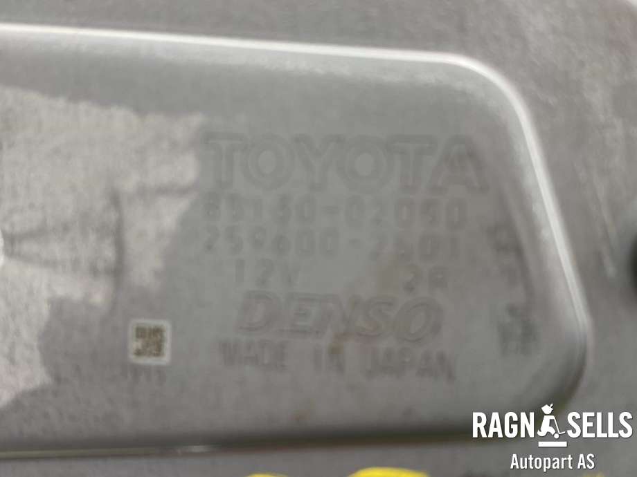 Viskermotor bakrute til Toyota Auris 2013-2015 (Type II, Fase 1)  (DENSO|8513002050|)
