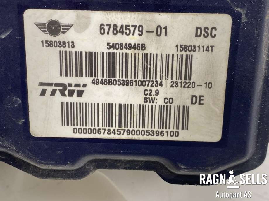 ABS sentral til Mini One/Cooper 2007-2014 (R55-57) (R55-57) (TRW|34 51 6 798 847|6784579|15803813)