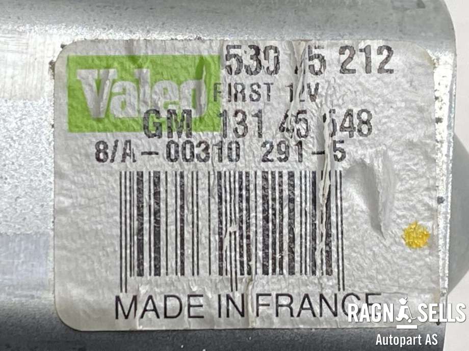 Viskermotor bakrute til Opel Zafira B 2005-2011  (VALEO|1273085|53045212|131 45 548|13145548)