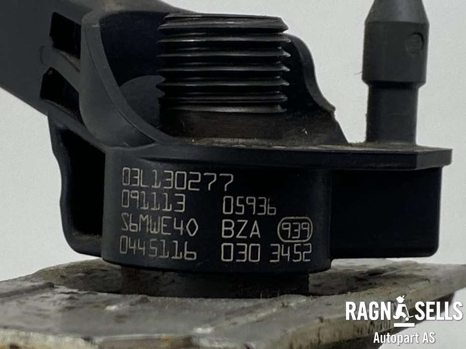 Dyse innsprøyting diesel til Audi A6 2008-2011 (Type III, Fase 2) (C6) (C6) (03L130277|091113 05936|AKAH81G)