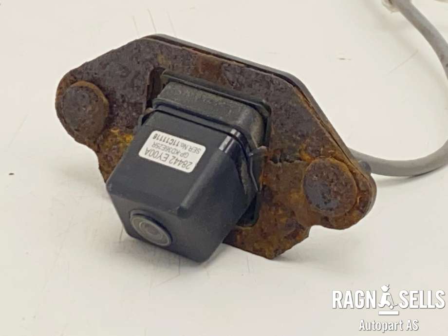 Parkeringskamera bak til Nissan Qashqai 2010-2014 (Type I, Fase 2)  (28442 EY00A|GP-KD36E25R|SER.NO.11C11116)