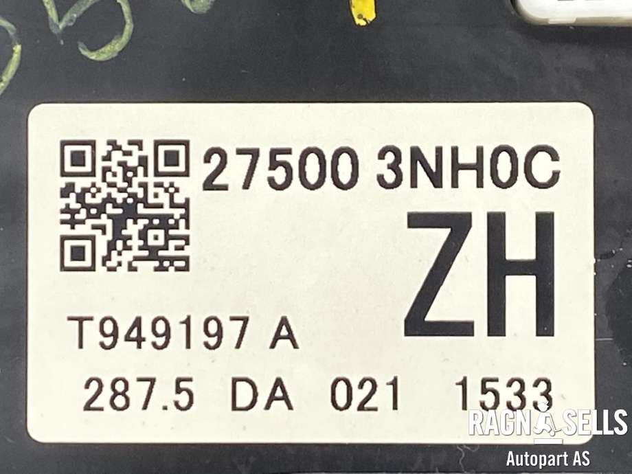 Varmeapparat betjening til Nissan Leaf 2011-2017 (Type I)  (27500 3NH0C|T949197 A|4NR1A| 210496| 3ND0B| 210492)