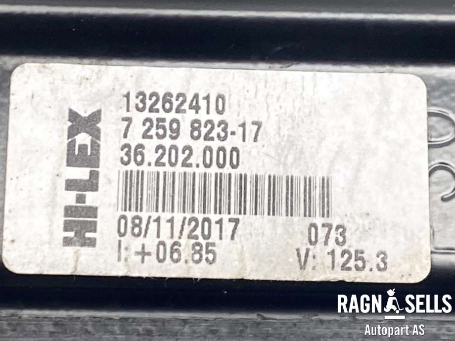 Ruteheis venstre foran til BMW 3-Serie 2012-2018 (F30/F31/F34) (F30/F31/F34) (HI-LEX|51 33 7 281 885|7 259 823|13262410)