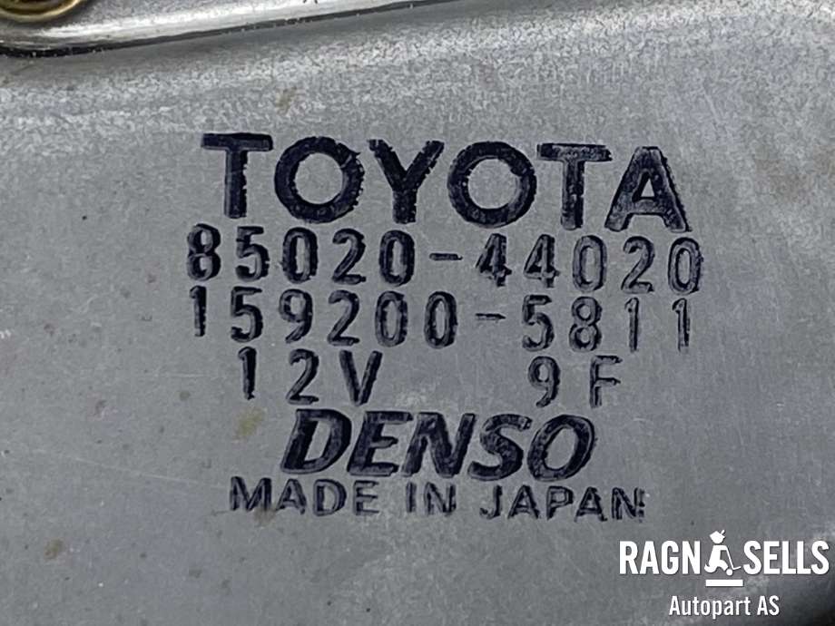 Viskermotor bakrute til Toyota Avensis, Verso 2001-2009  (DENSO|8502044020|1592005811|)