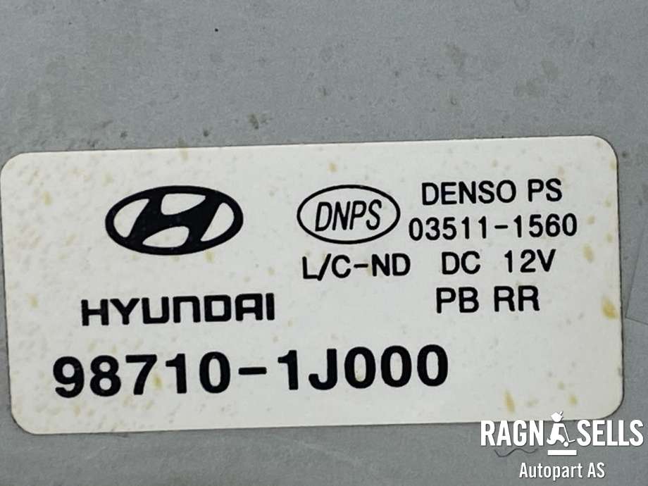 Viskermotor bakrute til Hyundai i20 2009-2014 (Type I)  (DENSO|98710-1J000|)