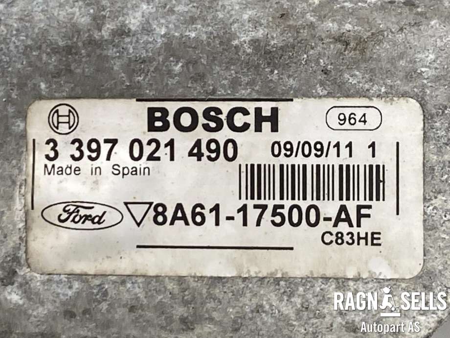 Viskermotor frontrute komplett m/overføring til Ford Fiesta 2008-2012 (Type VI, Fase 1)  (BOSCH|8A61-17K484-AG|8A61-17500-AF|17537411698869||0390241574|3397021490|8A61-17B571-AB)