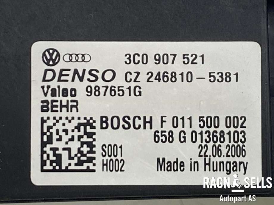 Varmeapparat motstand til VW Golf V, Combi 2003-2008  (N/A|3C0 907 521|)