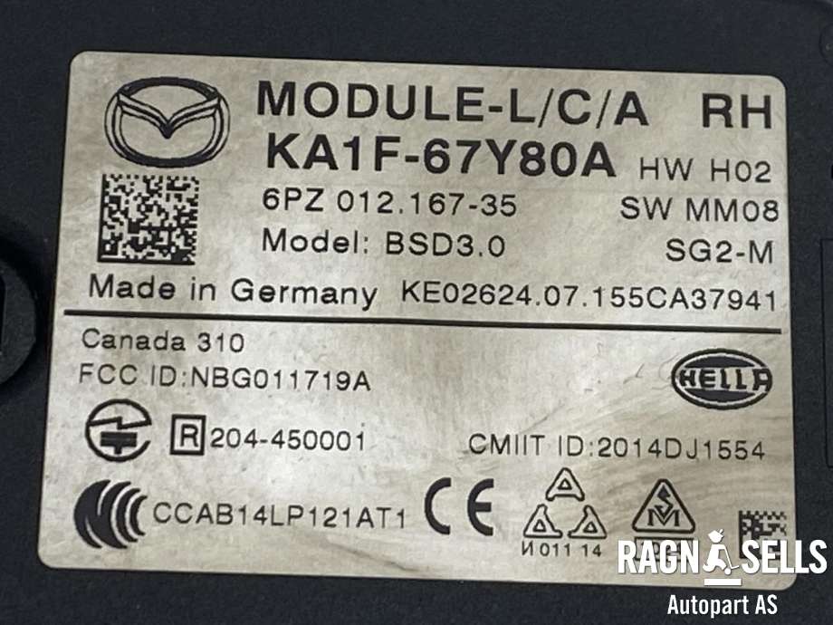 Sensor diverse til Mazda CX-5 2012-2017 (Type I)  (HELA|KA1F-67Y80A|)