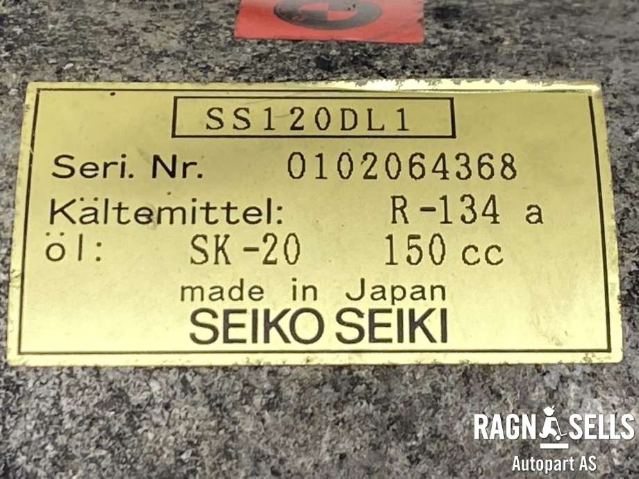 Aircondition kompressor til BMW 5-Serie 1996-2003 (E39) (E39) (SEIKO SEIKI|64 52 8 386 650||0102064368|SS120DL1|64526901206|64528375319|64528386650|8390646)