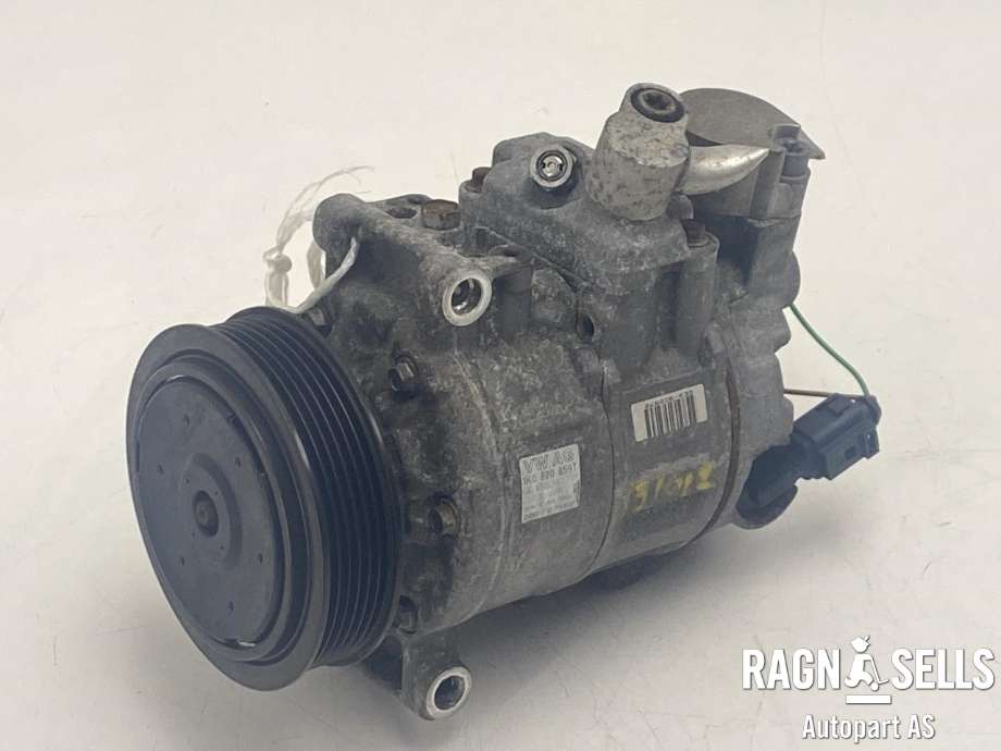 Aircondition kompressor til Škoda Octavia, 2009-2013 (Type II, Fase 2)  (DENSO|1K0 820 859 T)
