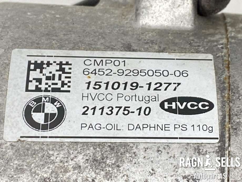 Aircondition kompressor til Mini One/Cooper 2014-->> (F54-57) (F54-57) (HVCC|64 52 5 A3F 1D2|64529295050|151019-1277|211375-10|64 52 5 A5C 712)