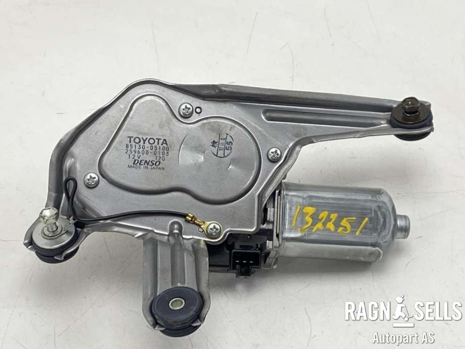 Viskermotor bakrute til Toyota Avensis 2003-2008 (Type II)  (DENSO|8513005100|2596000103|)