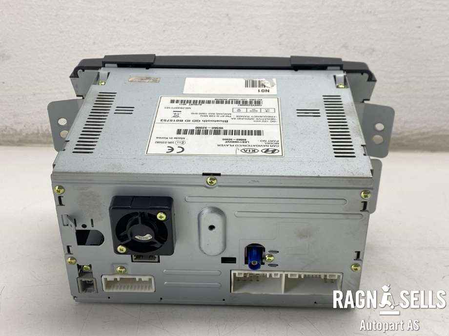 Bilstereo navigasjon til Hyundai i40 2012-2017  (LAN1100EHVF|96560-3Z000|108KVZC009861)