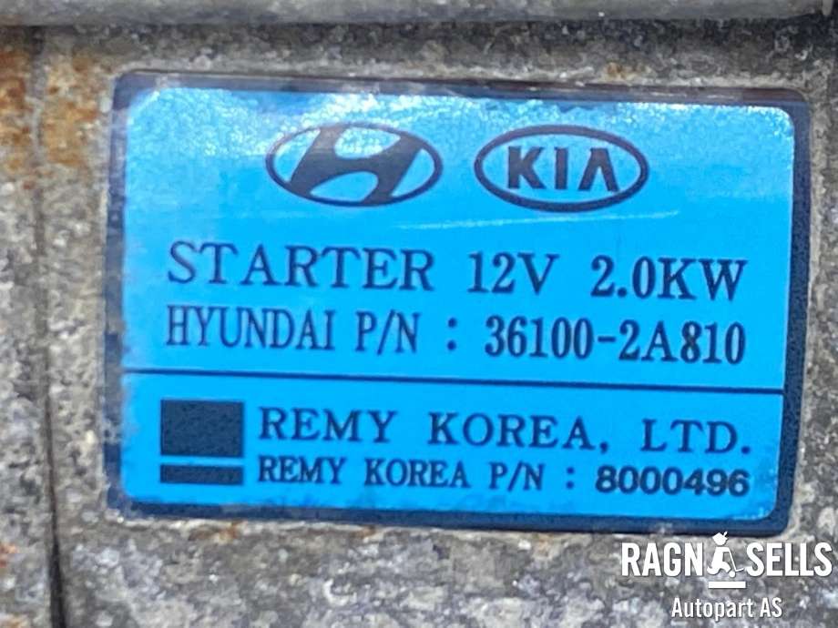 Starter diesel til Hyundai i40 2012-2017  (36100-2A810|8000496|)