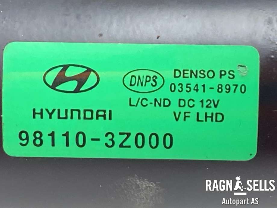 Viskermotor frontrute komplett m/overføring til Hyundai i40 2012-2017  (DENSO|98110-3Z000|03541-8970|)