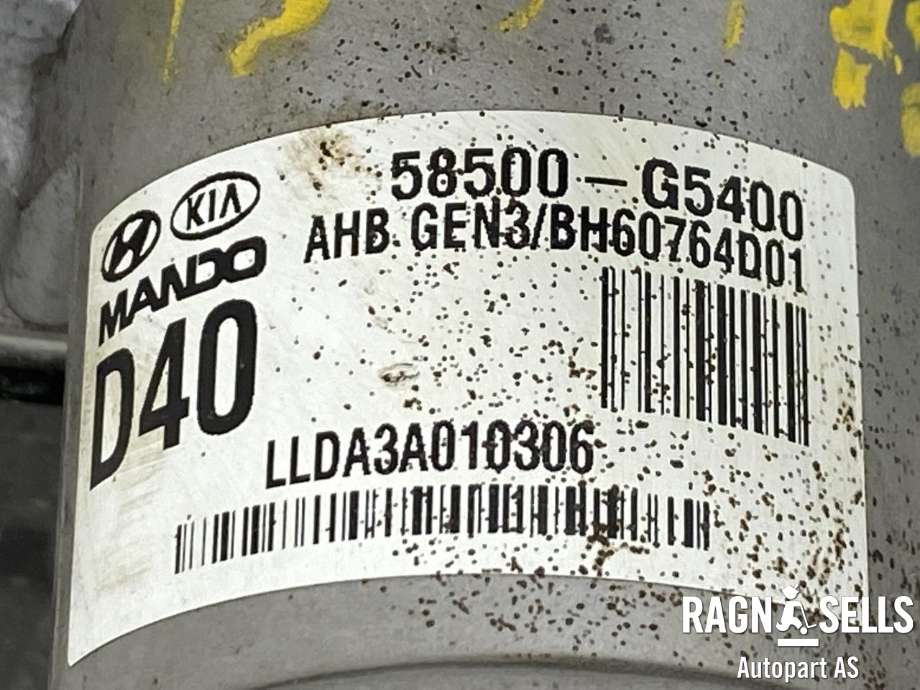 ABS sentral til Kia Niro 2016-2021  (MANDO|58500G5400|LLDA3A010306|GEN3/BH60764D01)