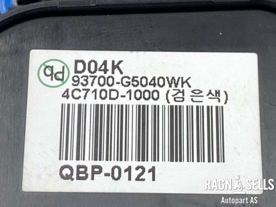 Bryter diverse til Kia Niro 2016-2021  (84760-G5000WK|93700-G5040WK|4C710D-1000| QBP-0121)