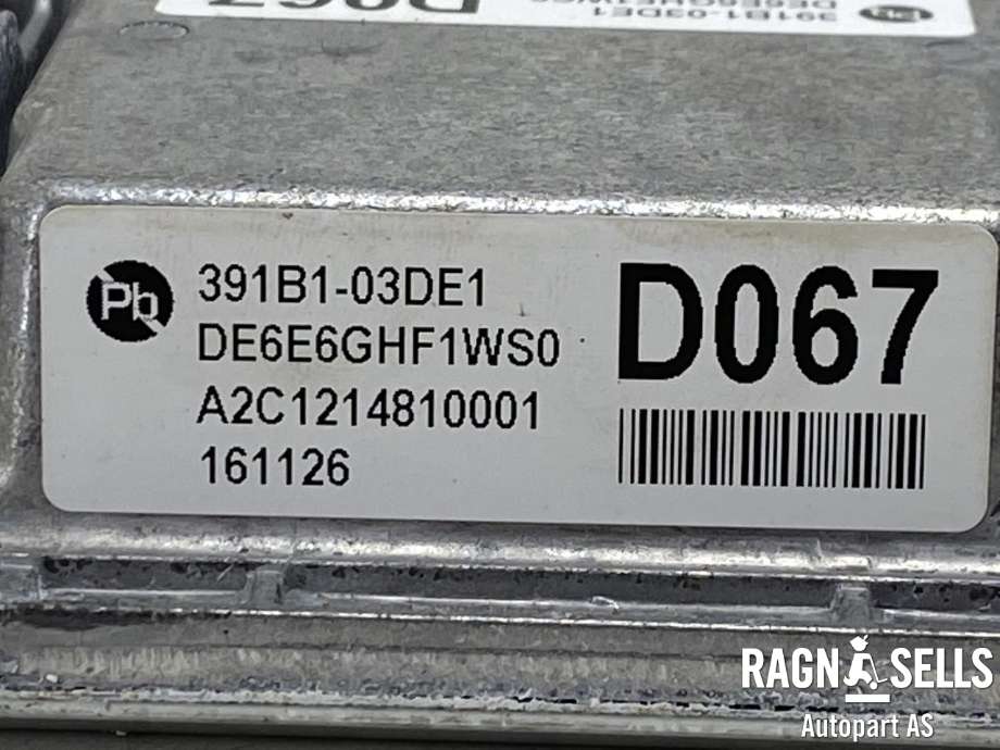 Styreenhet motor til Kia Niro 2016-2021  (CONTINENTAL|391B1-03DE1|A2C1214810001)