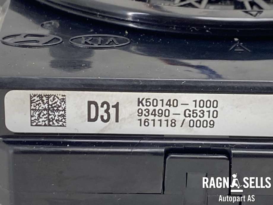 Airbag slepering til Kia Niro 2016-2021  (93490G5310|)