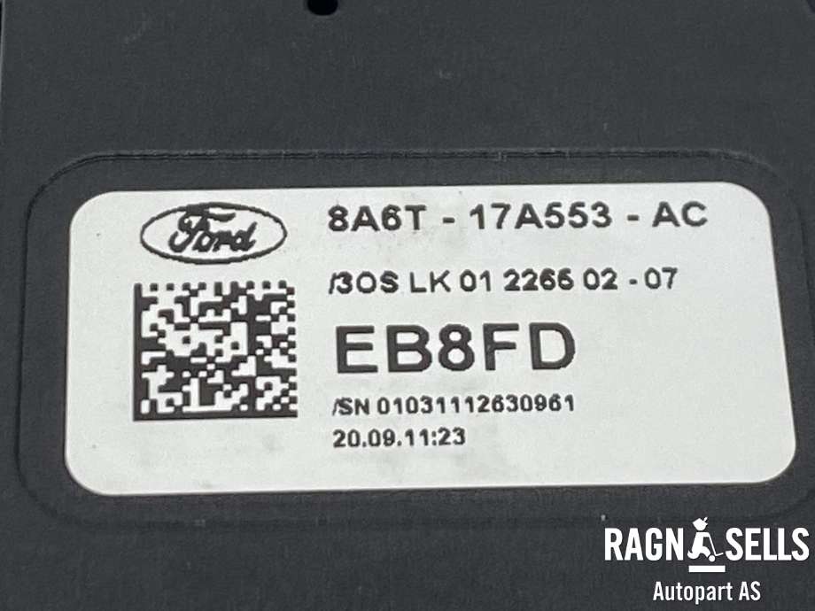 Bryter visker til Ford Fiesta 2008-2012 (Type VI, Fase 1) (8A6T-17A553-AC|EB8FD|)