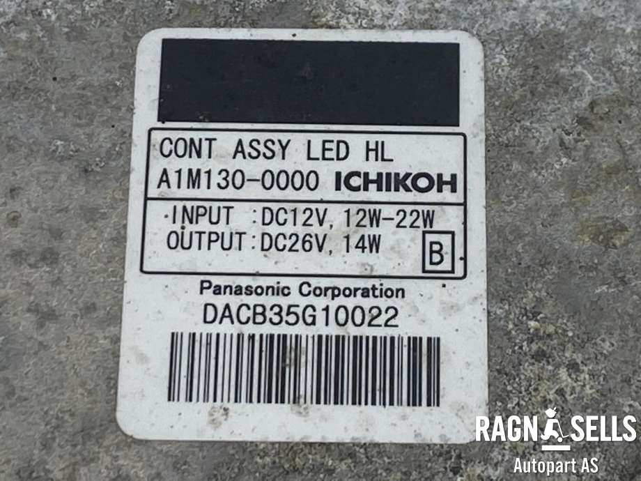 Styreenhet xenon/ballast til Nissan Leaf 2011-2017 (Type I)  (ICHIKOH|A1M130-0000|DACB35G10022|)